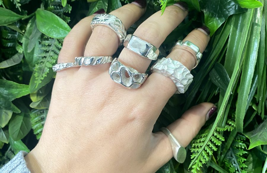 Silver Works Rings