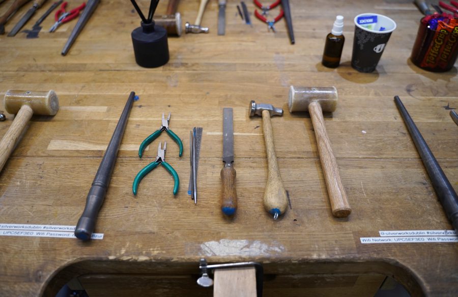 Silver Works Workshop Set Up